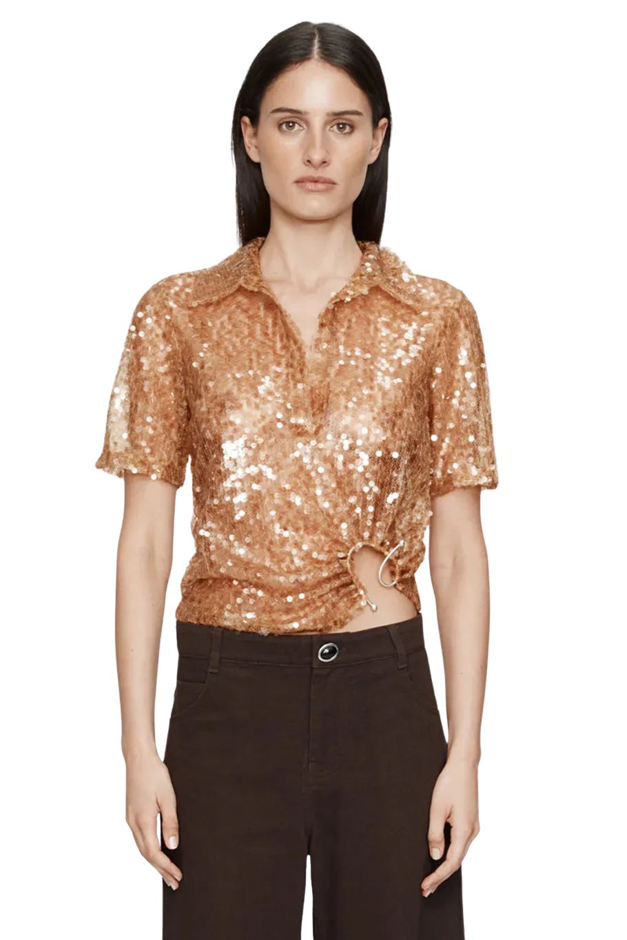 Illuminate Sequin Polo