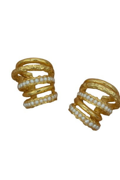 Five Strand Earrings