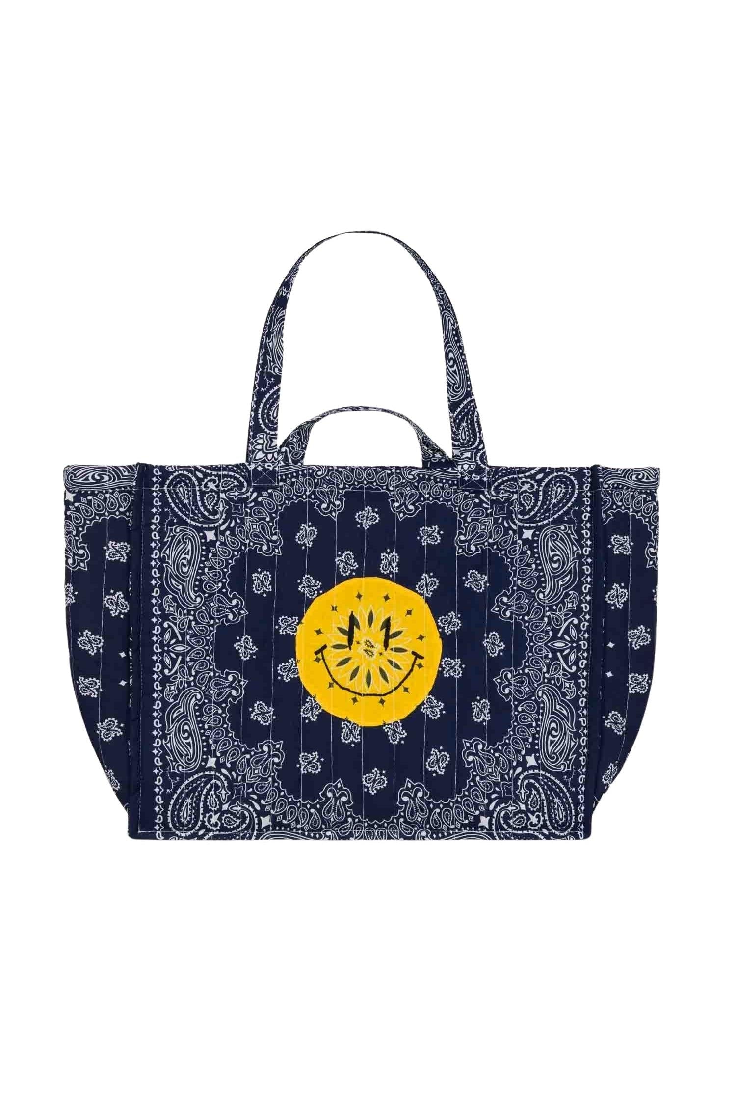 Maxi Cabas Matelasse - Happy Face