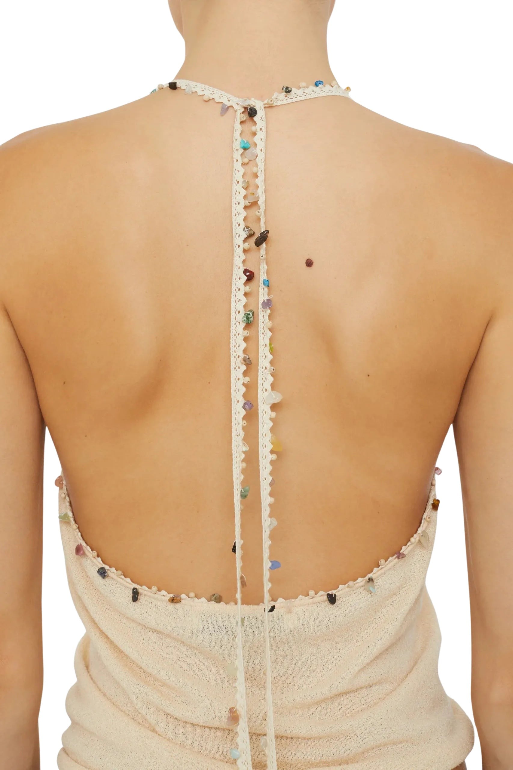 Beach Quartz Halter Tank