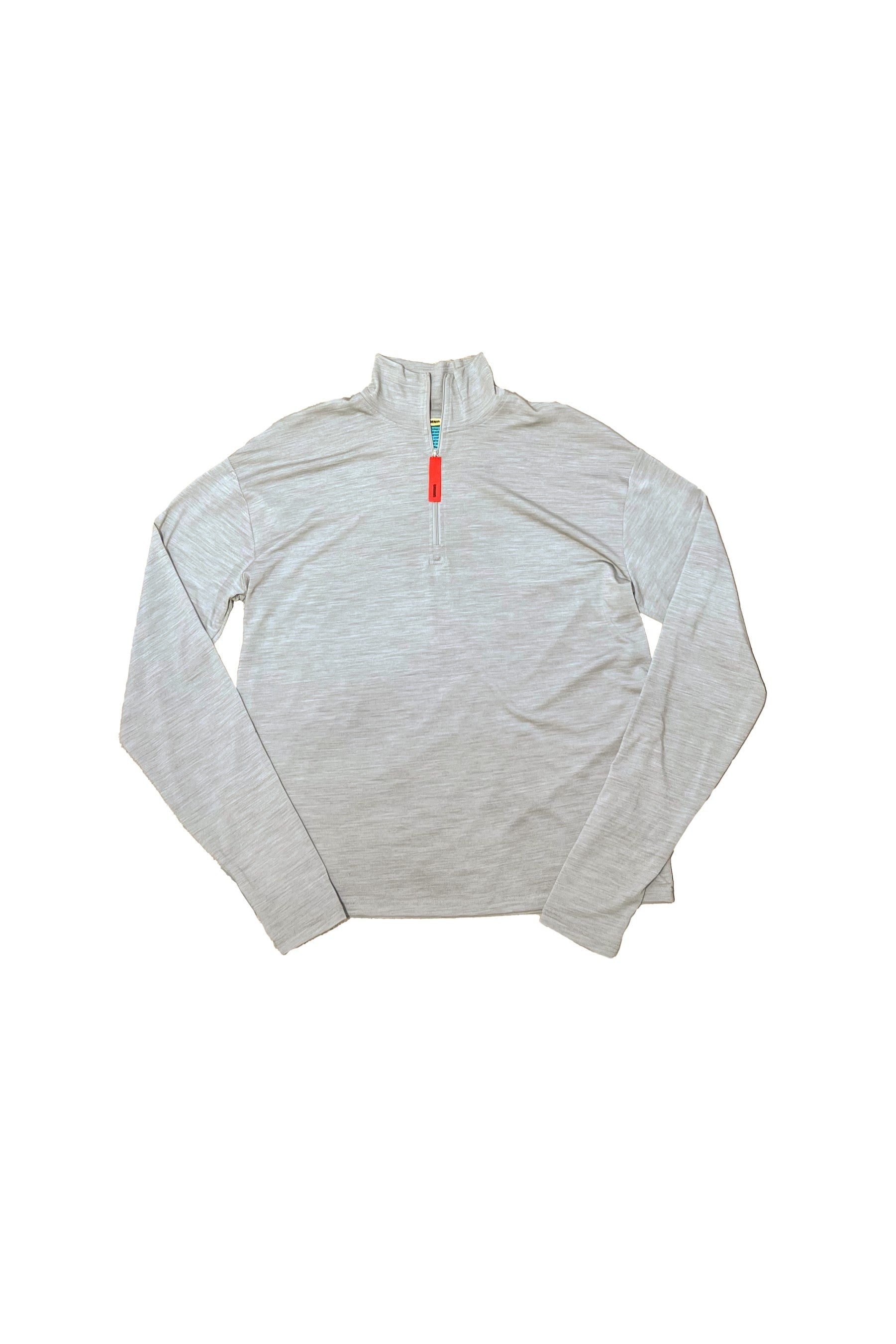 Zip Up Wool Layer (Grey)