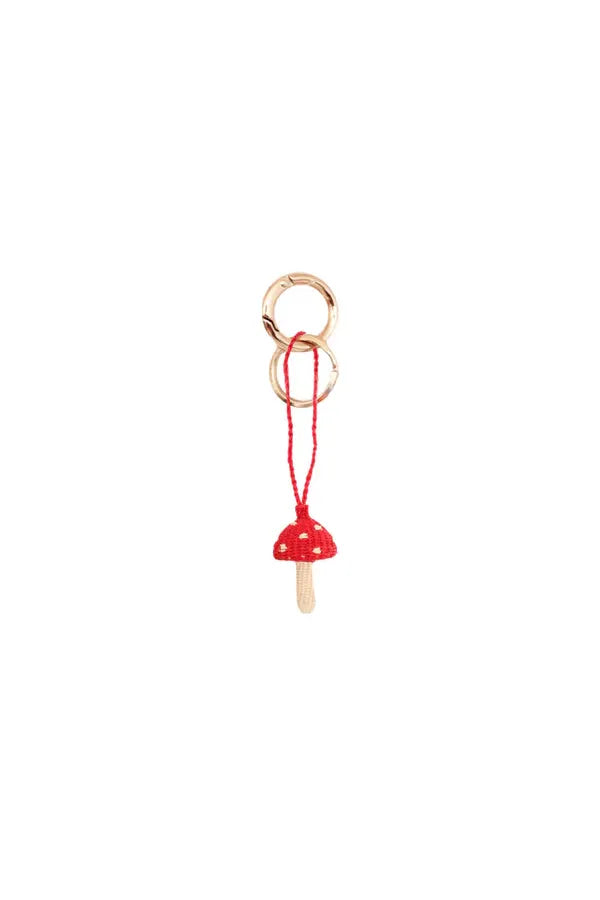 Iraca Mushroom Keychain